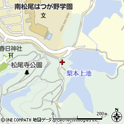 松尾寺公園トイレ２周辺の地図