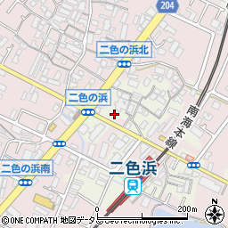 大阪府貝塚市浦田69周辺の地図