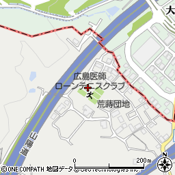 広島医師ローンテニスクラブ周辺の地図