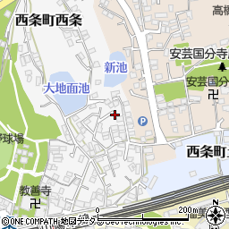 広島県東広島市西条町西条526周辺の地図