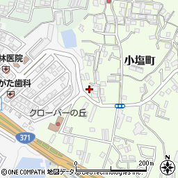 大阪府河内長野市小塩町287-1周辺の地図
