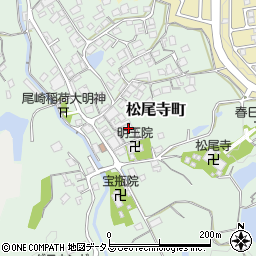 大阪府和泉市松尾寺町1428周辺の地図