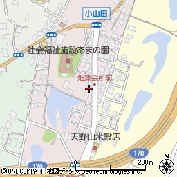 大阪府河内長野市小山田町121-66周辺の地図