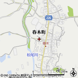 大阪府和泉市春木町974周辺の地図