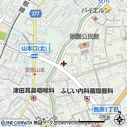 寺岡精工中国支店広島営業所周辺の地図