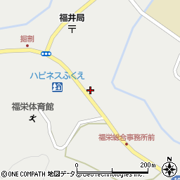 山口県萩市福井下4012周辺の地図