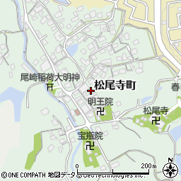 大阪府和泉市松尾寺町1409周辺の地図