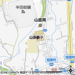 岸和田市立山直南小学校周辺の地図