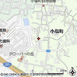 大阪府河内長野市小塩町281周辺の地図