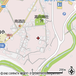 大阪府河内長野市高向201周辺の地図