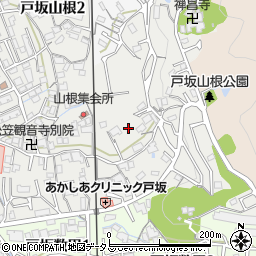広島県広島市東区戸坂山根3丁目8周辺の地図
