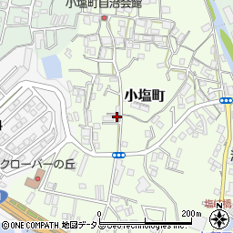 大阪府河内長野市小塩町274-3周辺の地図