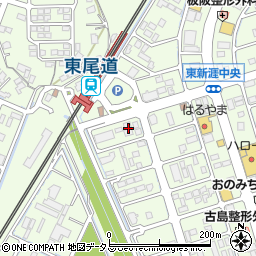 ルミナス東尾道駅前周辺の地図