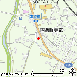 丸亀製麺東広島店周辺の地図