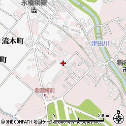 大阪府岸和田市極楽寺町186-2周辺の地図