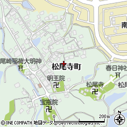 大阪府和泉市松尾寺町1386周辺の地図