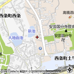広島県東広島市西条町吉行2199周辺の地図
