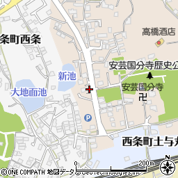広島県東広島市西条町吉行2198周辺の地図