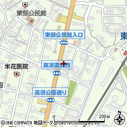 ファミリーマート尾道高須大新店周辺の地図