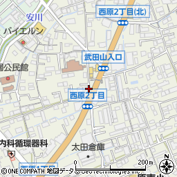 骨付豚 弌歩 IPPO 西原店周辺の地図