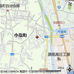 大阪府河内長野市小塩町115周辺の地図
