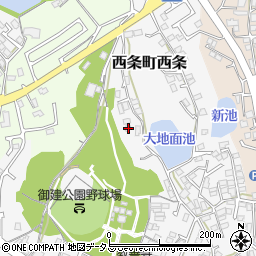 広島県東広島市西条町西条211周辺の地図