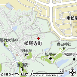 大阪府和泉市松尾寺町1381周辺の地図