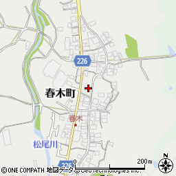 大阪府和泉市春木町1000周辺の地図