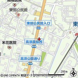 尾道塾・徹底教室　高須教室周辺の地図