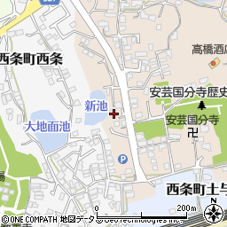 広島県東広島市西条町吉行2196周辺の地図