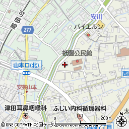 益田住宅周辺の地図