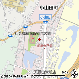 大阪府河内長野市小山田町121-40周辺の地図