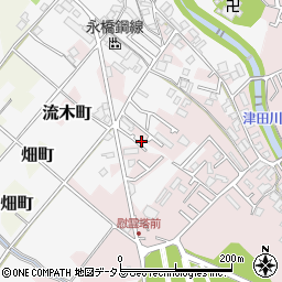 大阪府岸和田市極楽寺町191周辺の地図