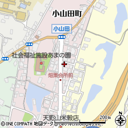 大阪府河内長野市小山田町121-22周辺の地図