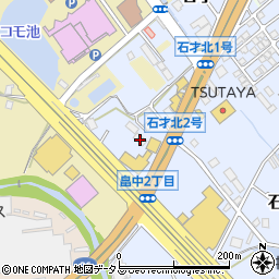 大阪府貝塚市石才236-2周辺の地図