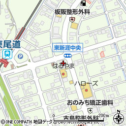 カルムヘア　レーヴ東尾道店周辺の地図