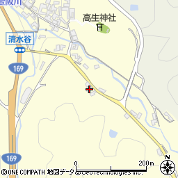 奈良県高市郡高取町清水谷978周辺の地図