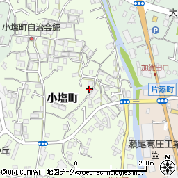 大阪府河内長野市小塩町110周辺の地図