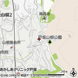 広島県広島市東区戸坂山根3丁目7周辺の地図