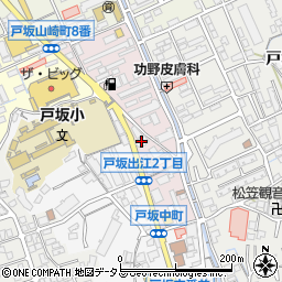 もみじ銀行戸坂支店 ＡＴＭ周辺の地図