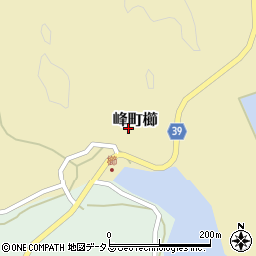 長崎県対馬市峰町櫛周辺の地図