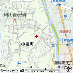 大阪府河内長野市小塩町108周辺の地図