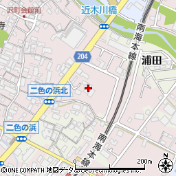 大阪府貝塚市澤1320周辺の地図