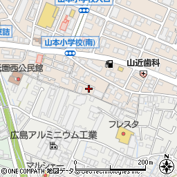 森田共同住宅周辺の地図