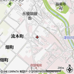 大阪府岸和田市極楽寺町194-4周辺の地図