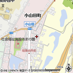 大阪府河内長野市小山田町121周辺の地図
