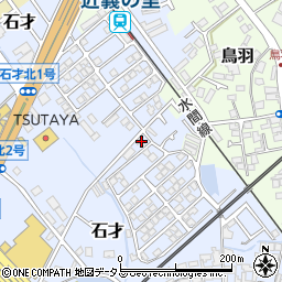 大阪府貝塚市石才97-3周辺の地図
