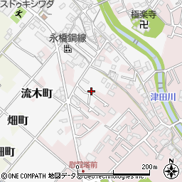 大阪府岸和田市極楽寺町194-6周辺の地図