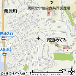 広島県尾道市栗原町9656周辺の地図