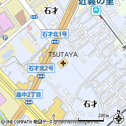 大阪府貝塚市石才163周辺の地図